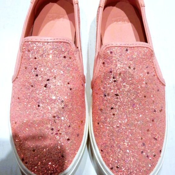 UGG Jass Chunky Glitter Pink Slip-on Sneakers in Size 7.5 - Picture 2 of 5